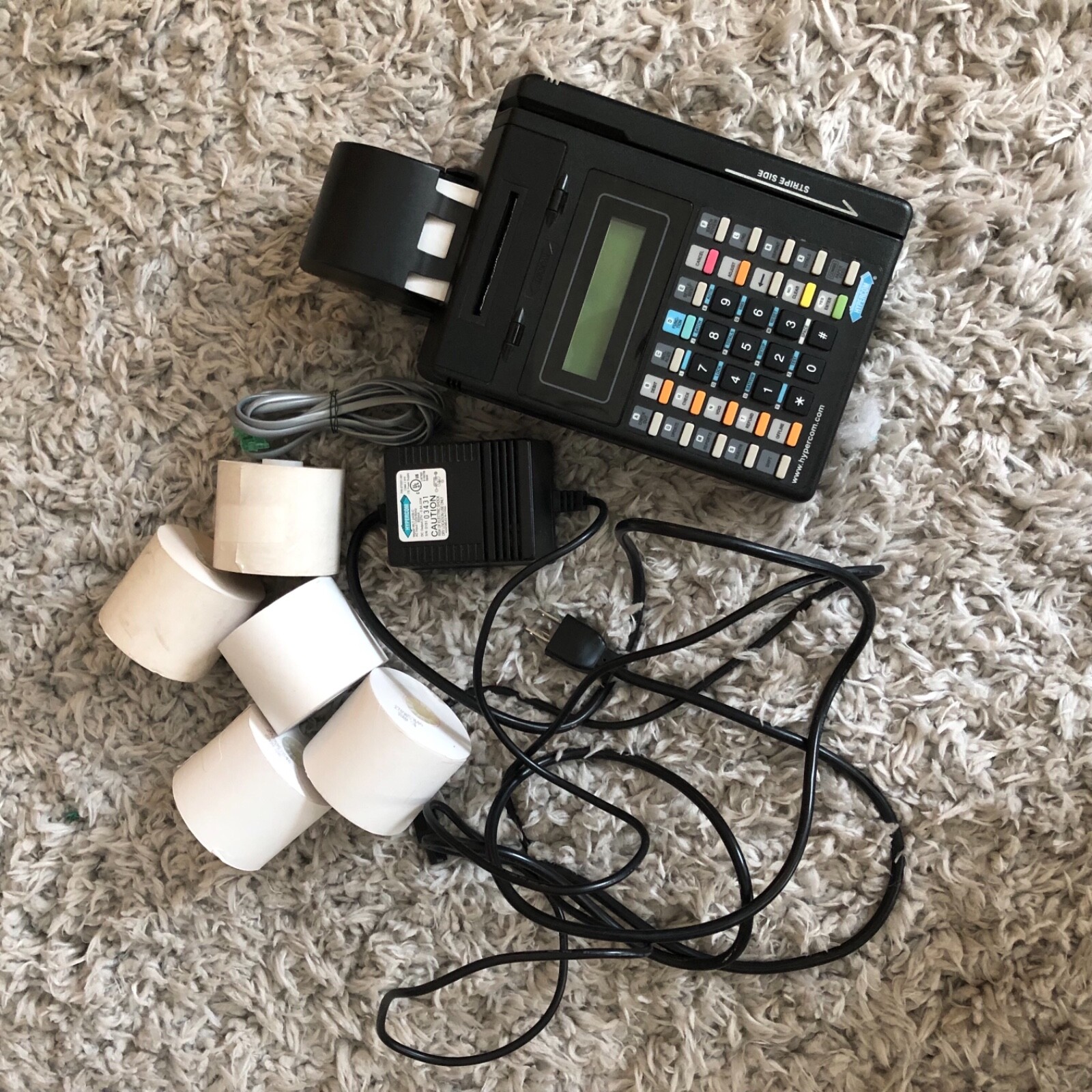 HYPERCOM T7P-T POS CREDIT CARD TERMINAL Bundle