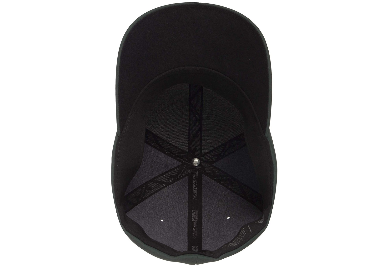 Flexfit Men’s Delta Seamless Baseball Cap, Spruce, Small-Medium Black