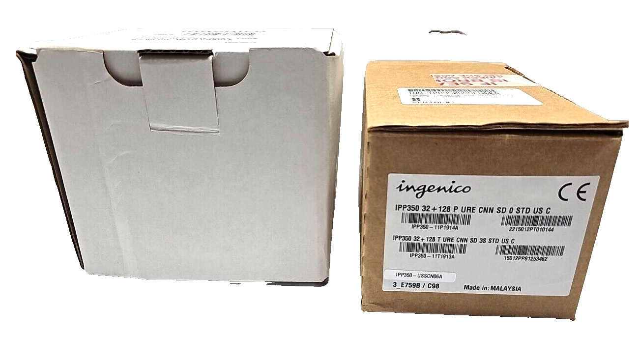 Ingenico iPP350 Credit Card Readers and Wall Mount iPP350-USSCN06A