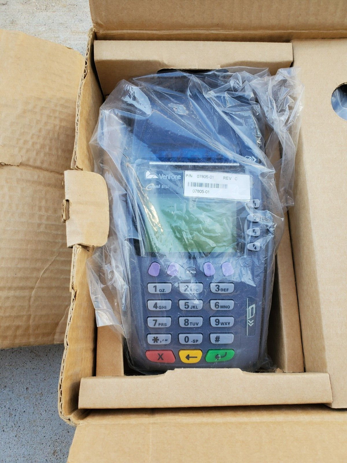 Set of 4 – Verifone Omni 3750 & 1 BofA Credit Card Processing Terminals