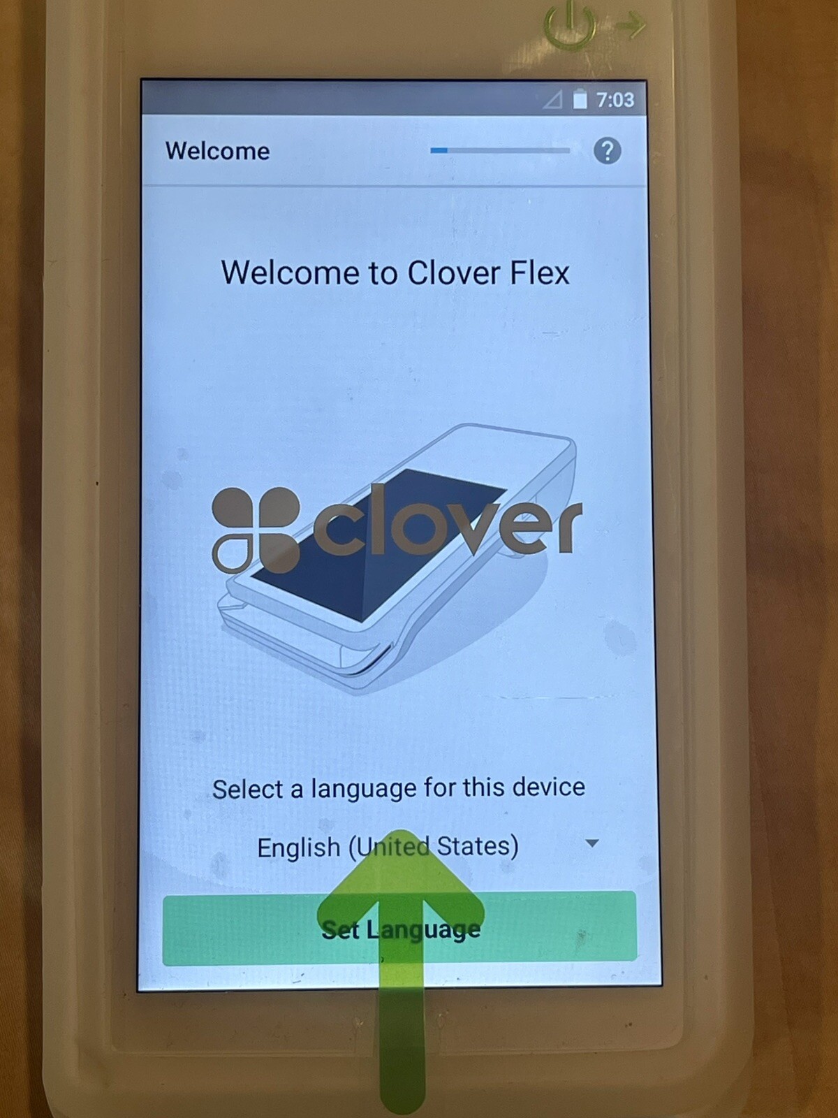 Clover Flex LTE C401U JUST THE UNIT NO CABLES OR CRADLE