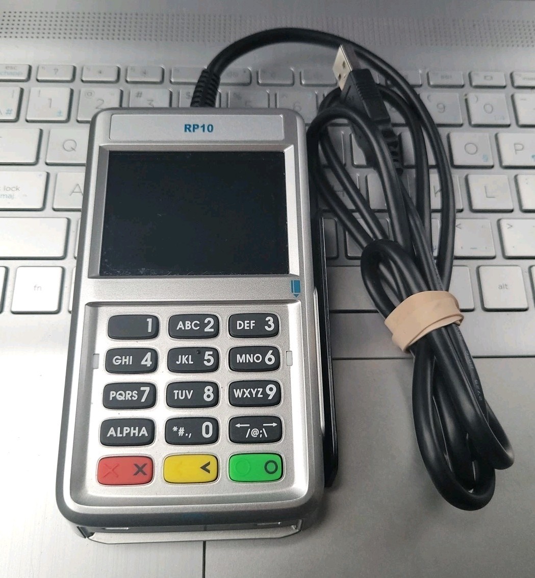 First Data RP10 EMV NFC Pinpad for FD150 Credit Card Machine – 500 Encryption