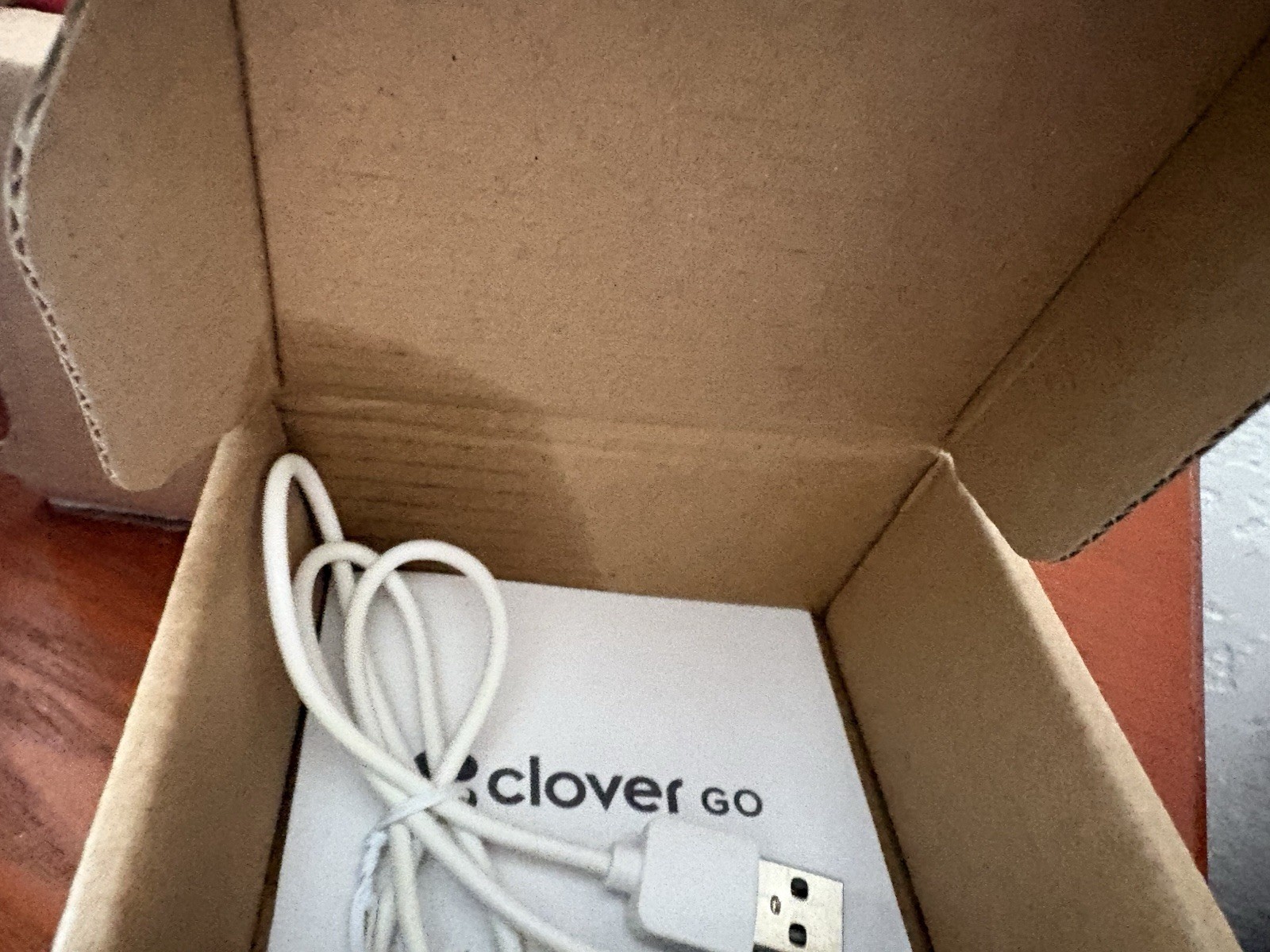 Clover Go RP457C Contactless + Chip Credit Card Reader, Wired, iPhone/Android