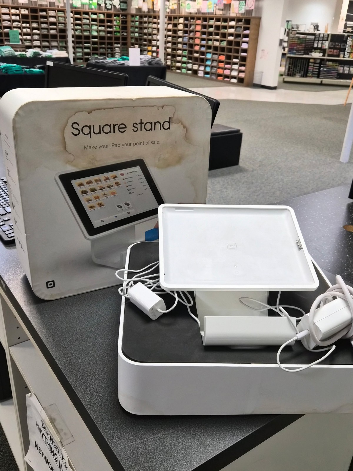 Square Register POS System – White