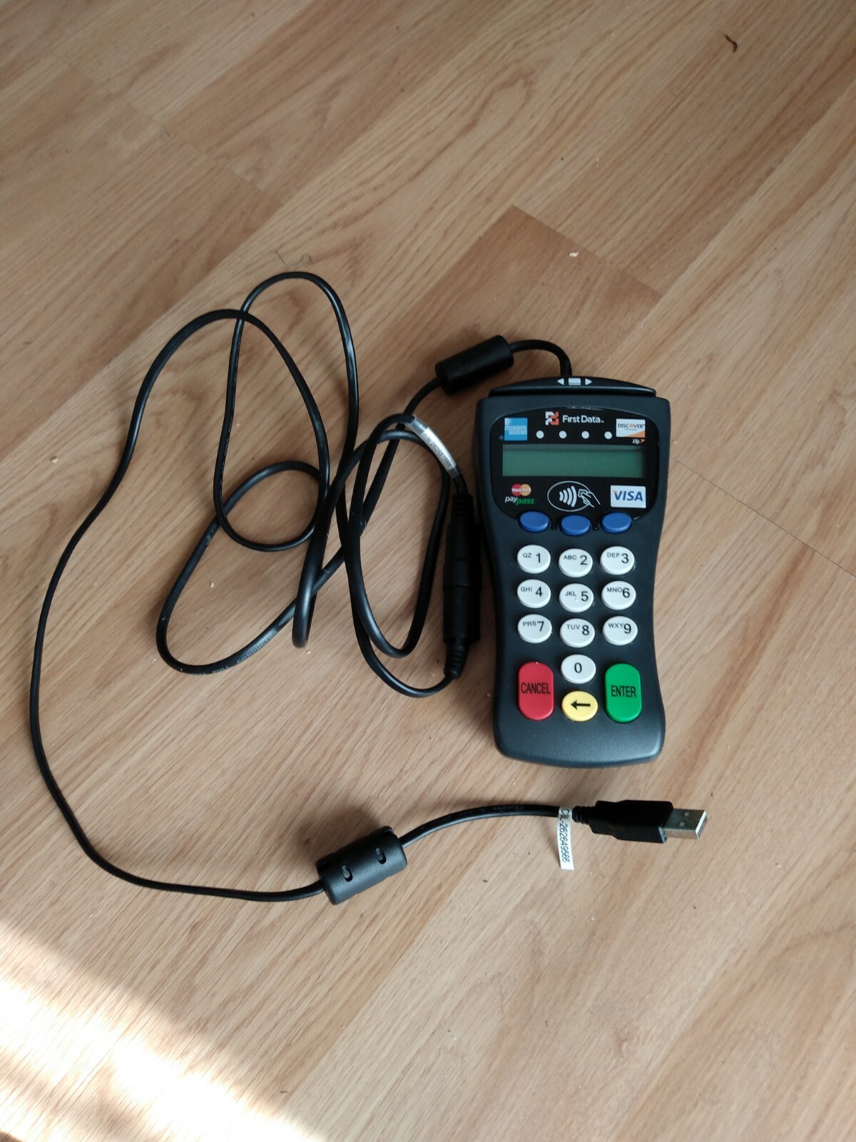 FIRST DATA FD-30 PIN PAN PINPAD CREDIT CARD DEBIT CARD READER