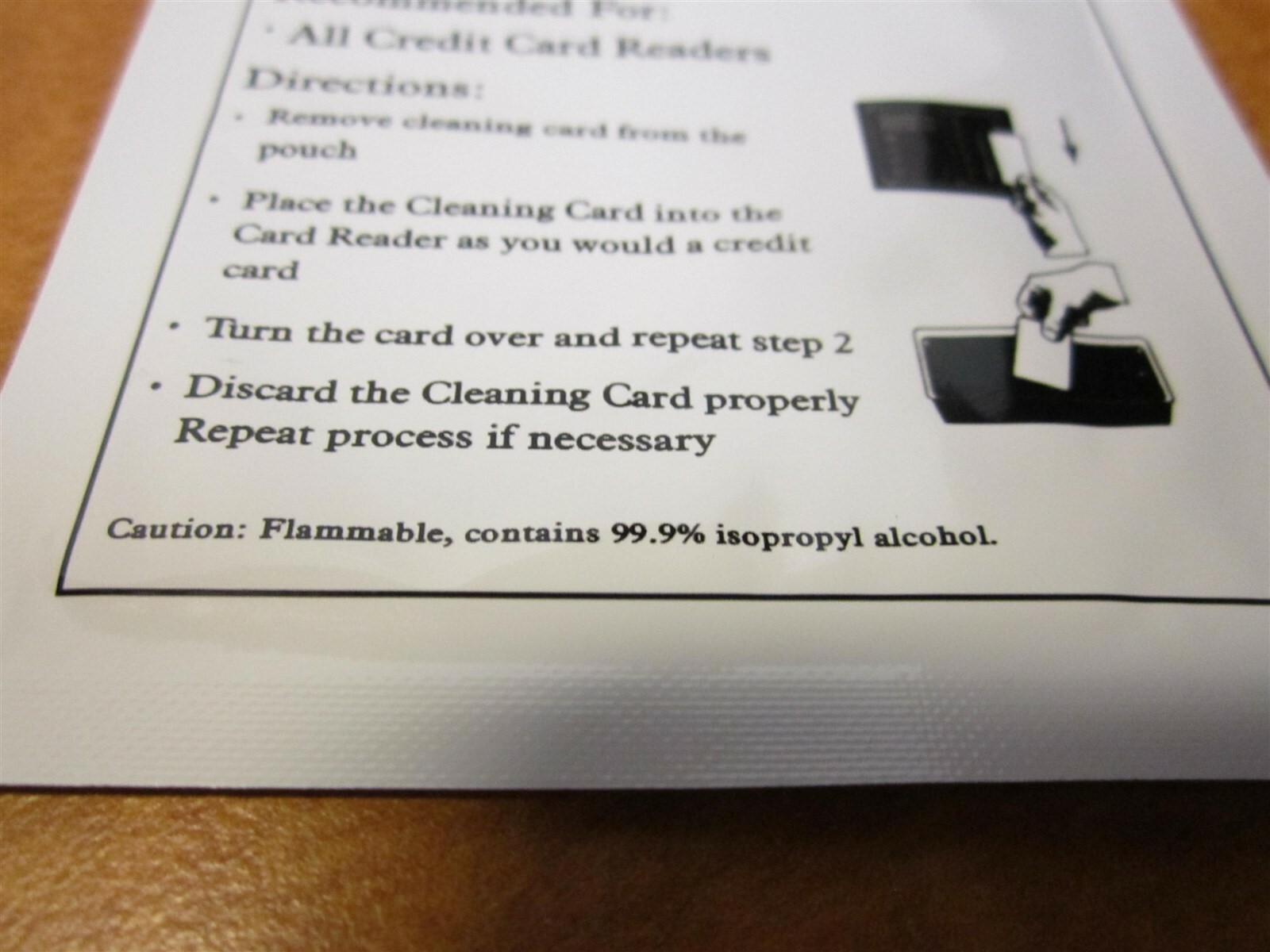 Techspray 1603 Pre-Saturated Alcohol Cleaning Cards 2-1/8″ x 3-3/8″