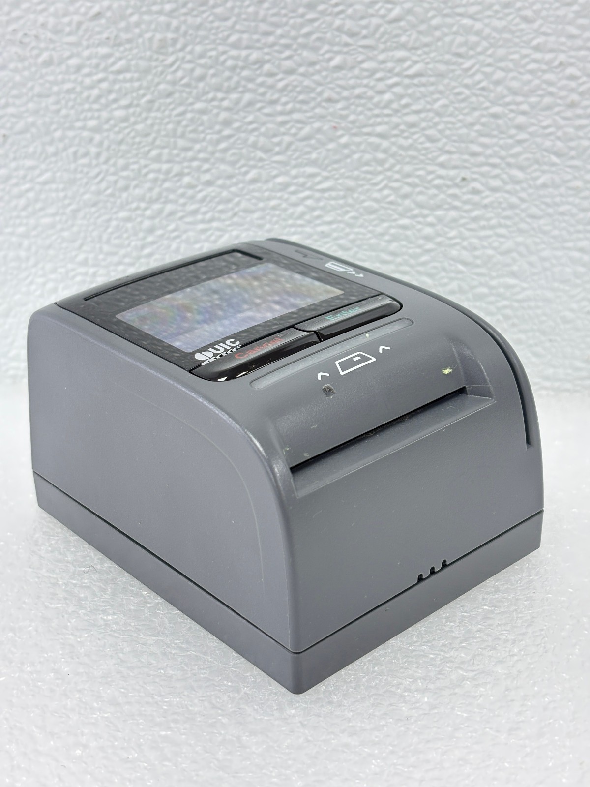 PRE OWNED | UIC BEZEL8 Contactless Smart Card POS Reader Terminal Only – Black