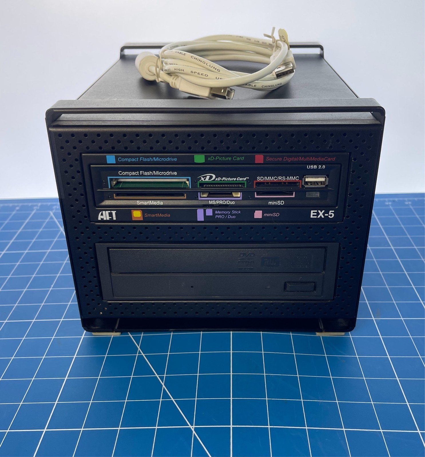 AFT Kiosk Card Reader MK-5 Serviceable Mini Kiosk DVD RW Dock System For Parts