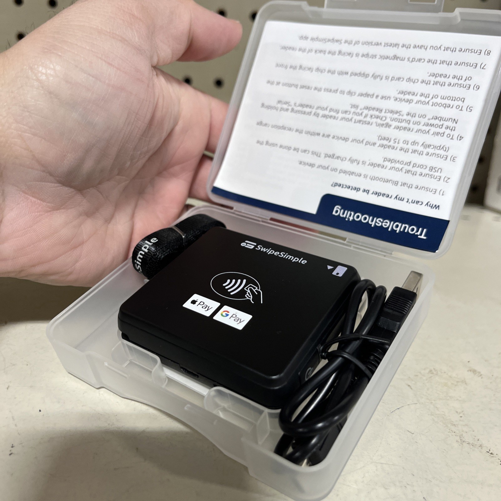 SwipeSimple Swift B250 Bluetooth – EMV Credit Card Reader
