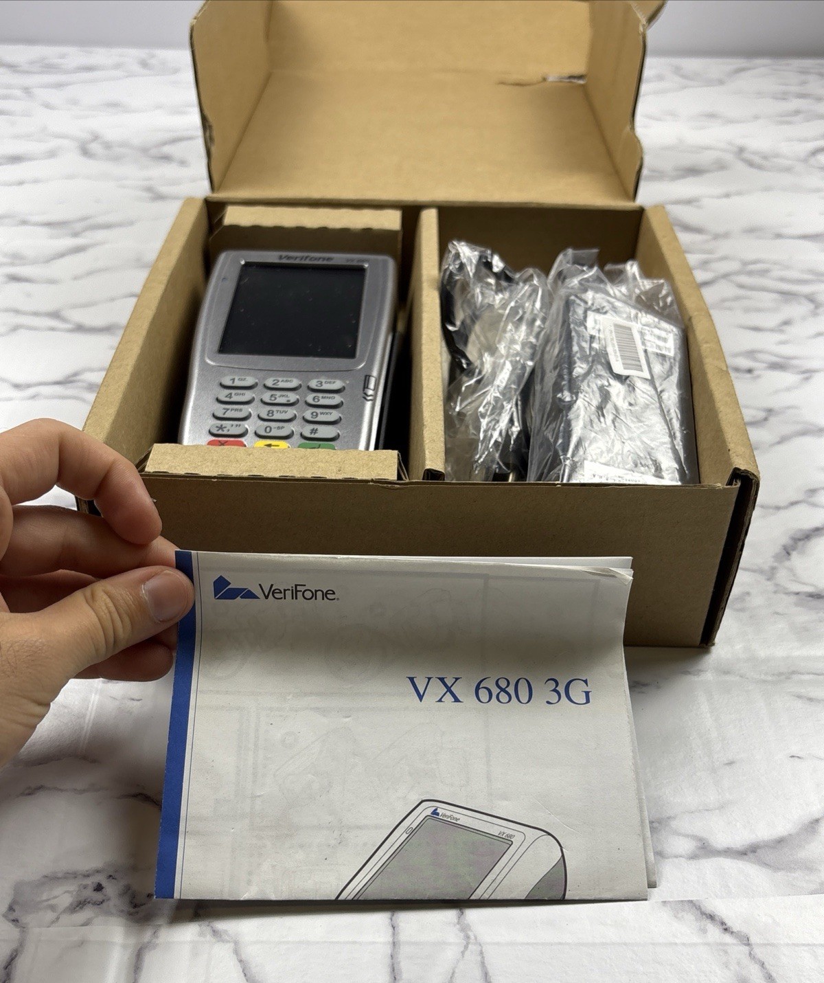 Verifone VX680 Handheld Terminal Station – Open Box – POS Terminal Charger
