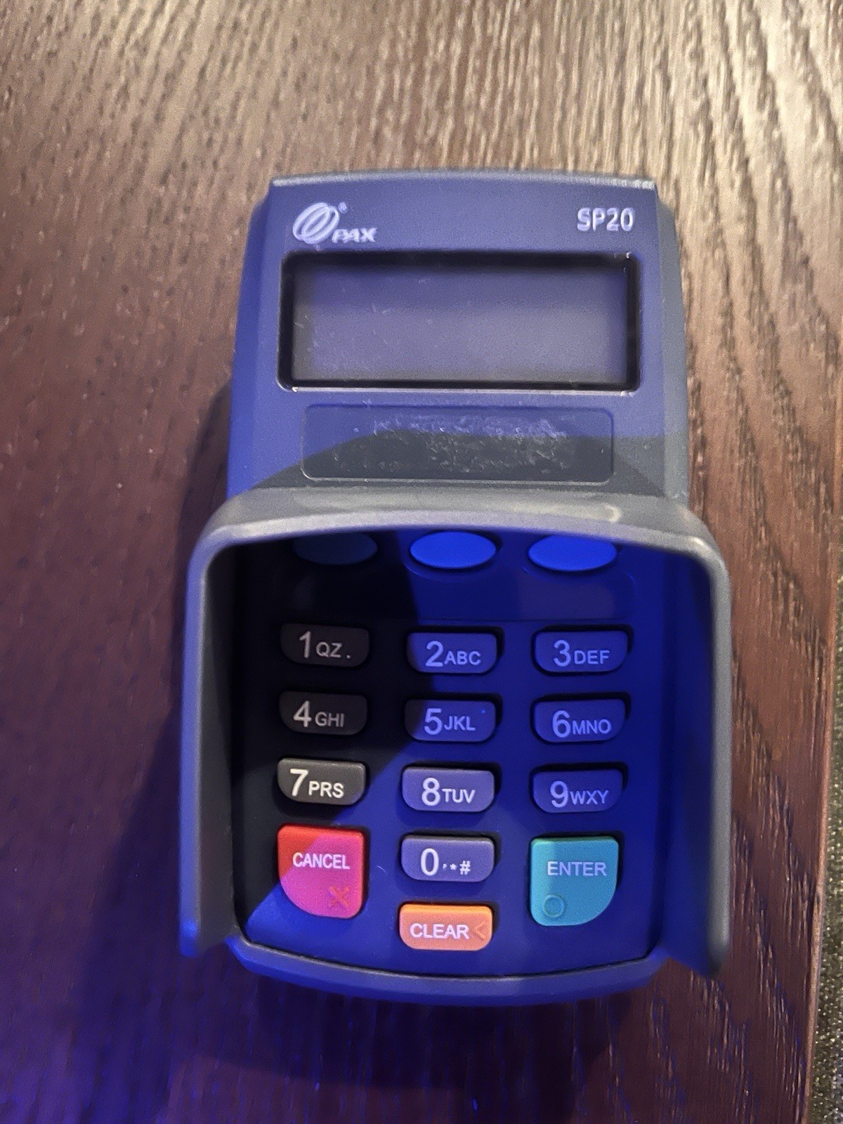 Lot of 10 PAX SP20 Pin Pad Credit Card Terminals – AS-IS