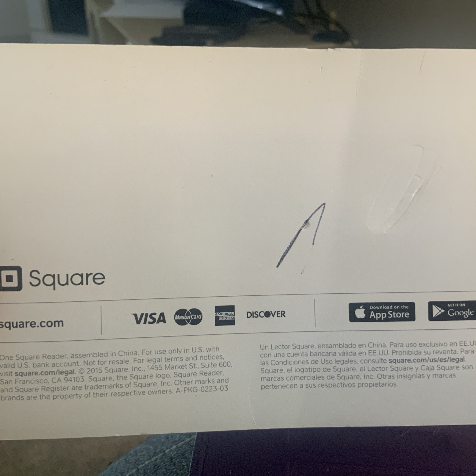 Square Reader for Magstripe (Headset Jack) Credit Card Accept Payment On Phone