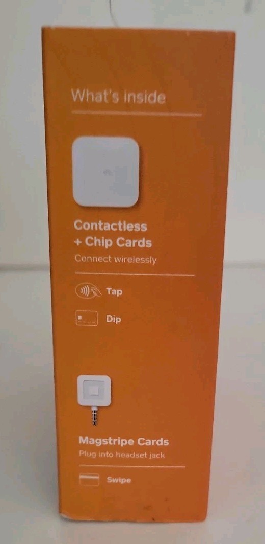 Square A-SKU-0113-04 Contactless Credit Card and Chip Reader Model S8