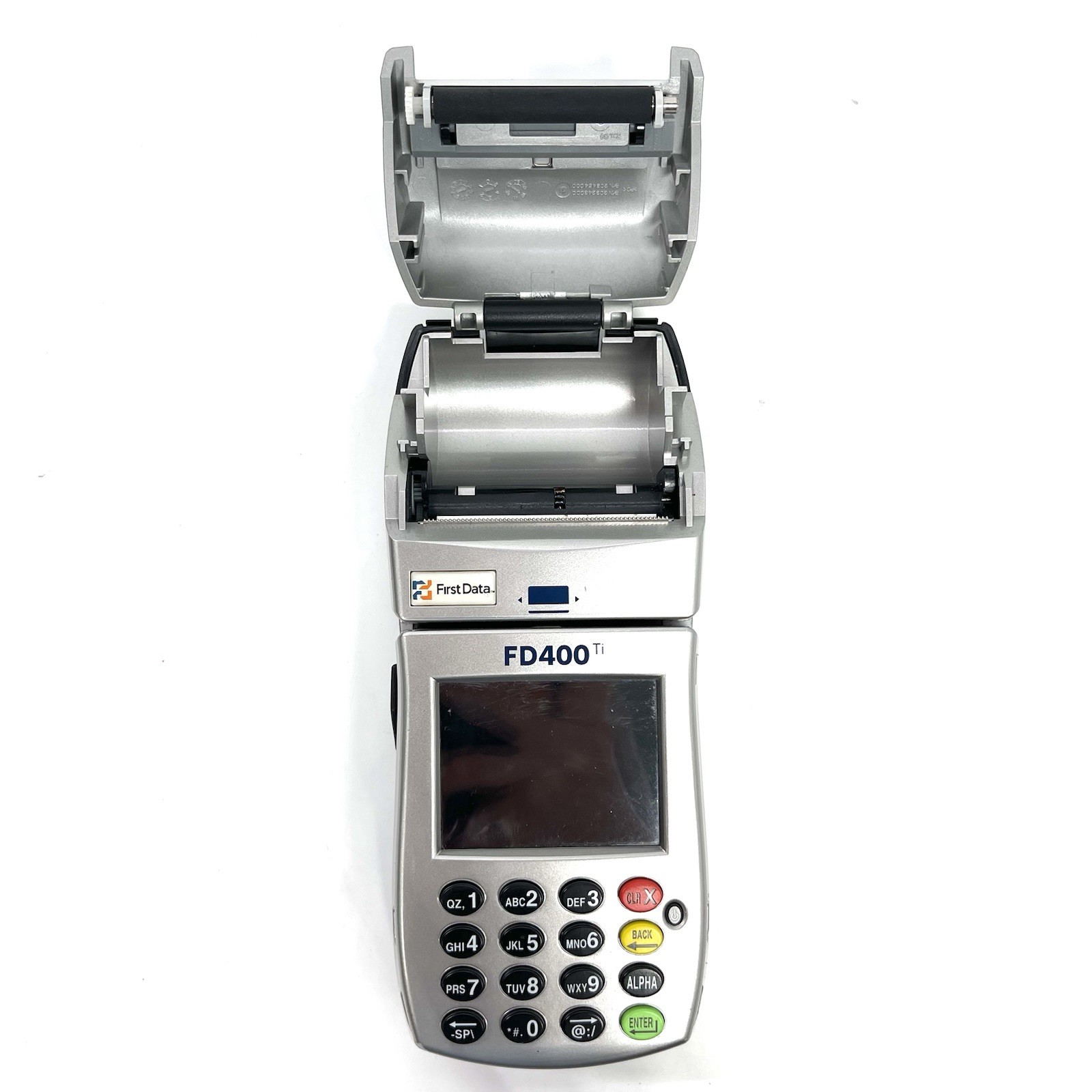 First Data FD400 Ti Business Card Terminal Reader With Power Cord