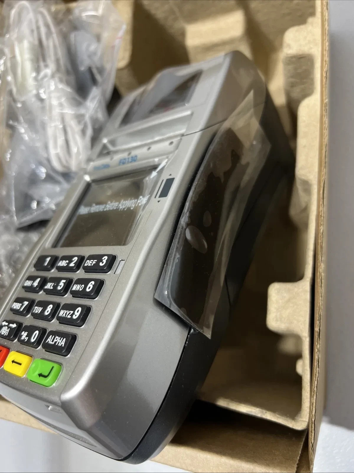 First Data FD130 Credit Card Terminal EMV NFC Payment Processor New In Box