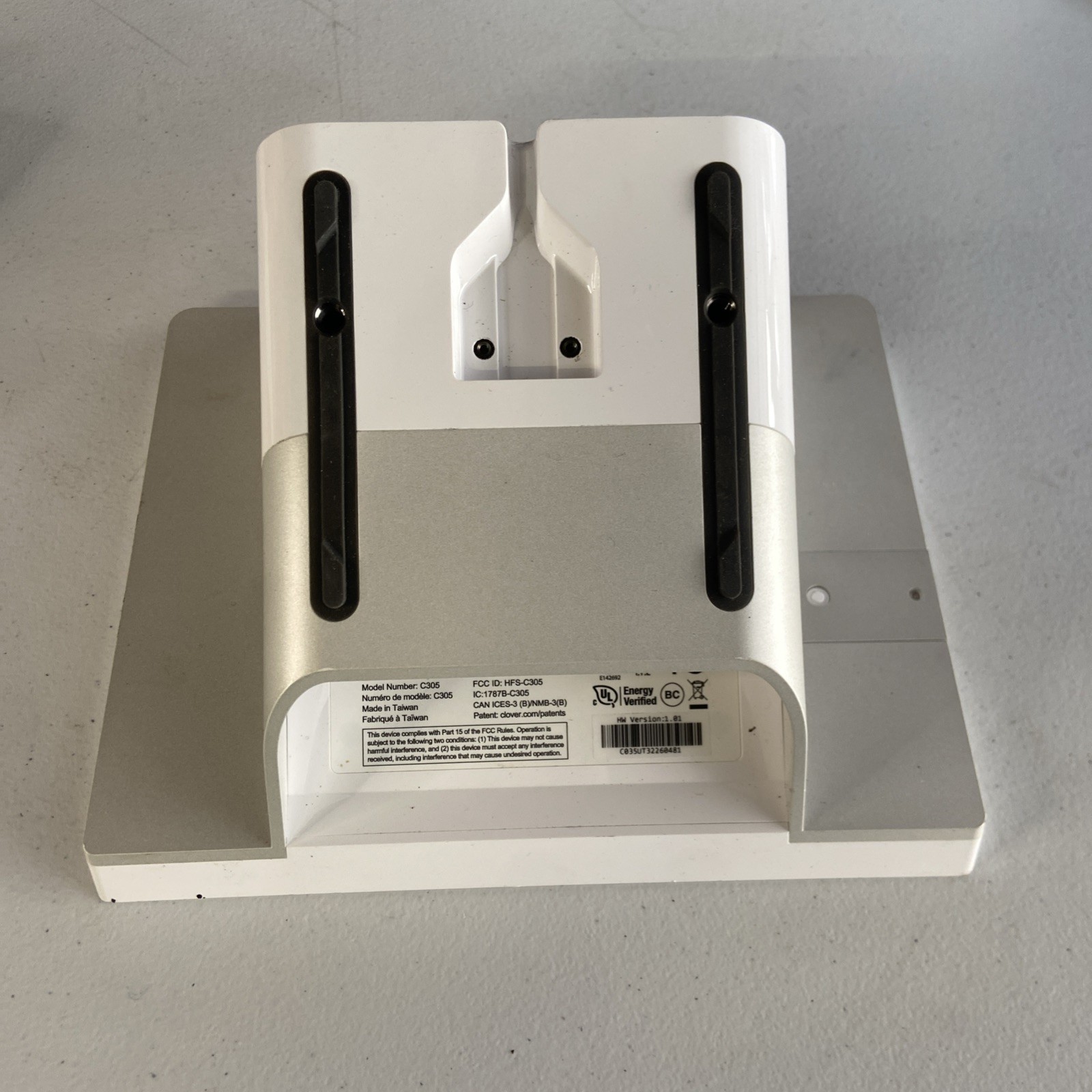 Clover Mini C305 POS System/Credit Card Terminal – Untested