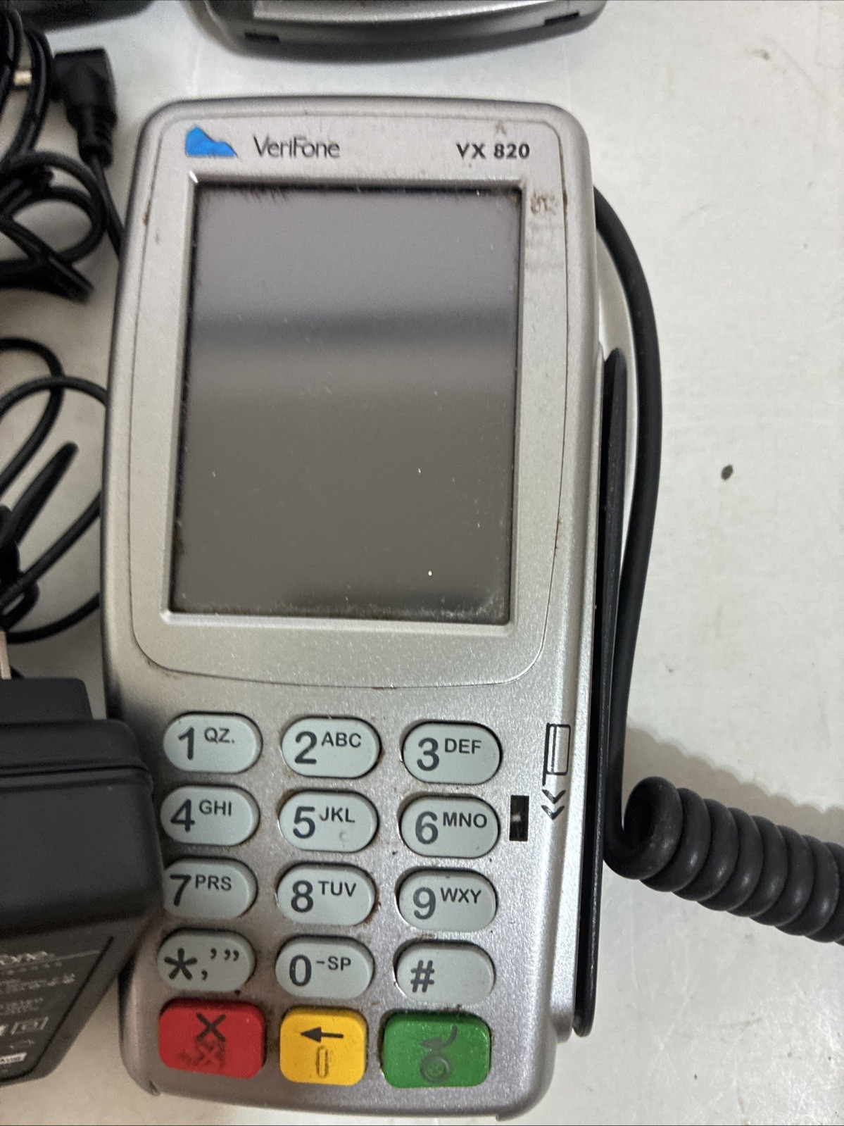 Lot of 6 Verifone VX520 VX820 POS Credit Card Reader Machine FOR PARTS & REPAIR