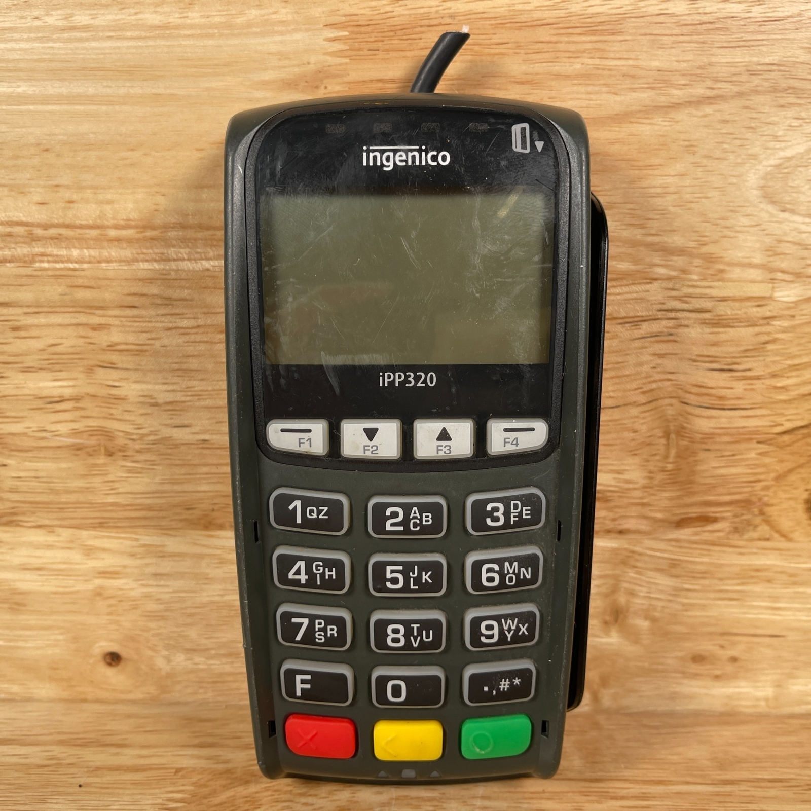 Ingenico IPP320-01T1358A Black Wired Credit Debit Terminal Reader – For Parts
