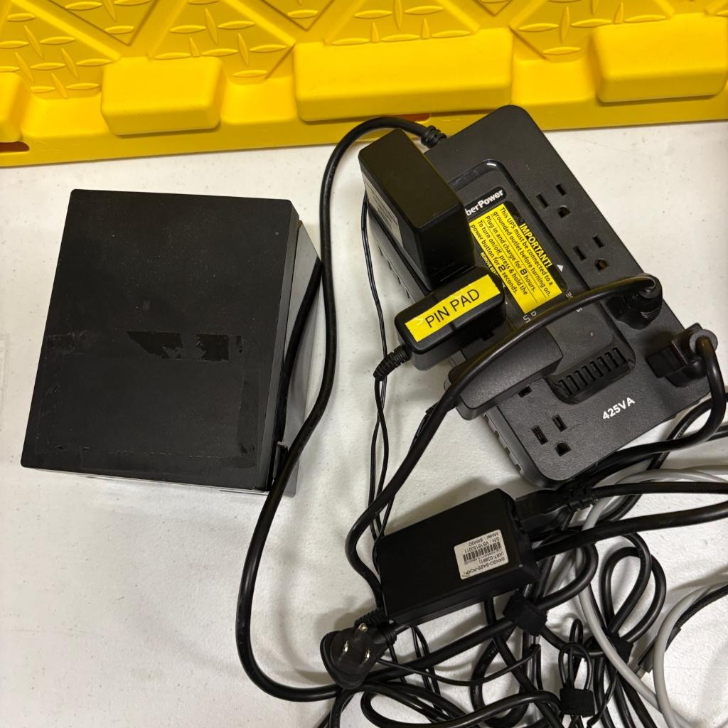 M&R POS Terminal System Bundle PAX S300 PIN Pad Honeywell Scanner Printer Cables