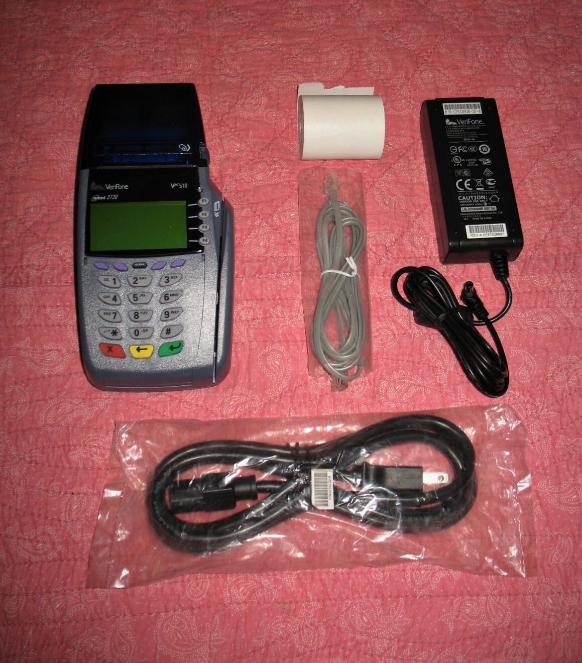 Verifone Vx510 Omni3730 in the Box and Appears Unused but Untested