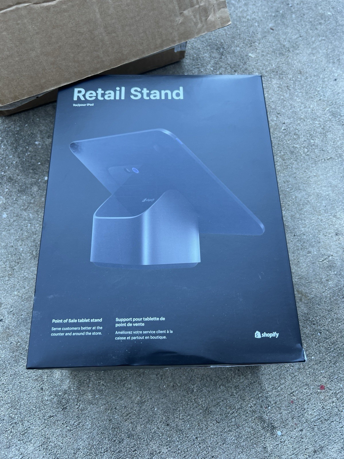 Shopify Retail Stand Set Dock Tap and Chip Holder
