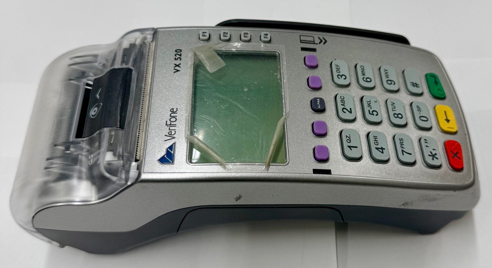 VeriFone VX 520 EMV Credit Card Machine M252-753-03-NAA-3 Rev. A11