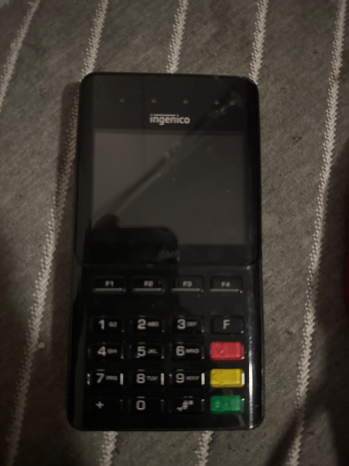 Ingenico ISMP4 Card Reader w/ Barcode Scanner IMP627-11P3554C