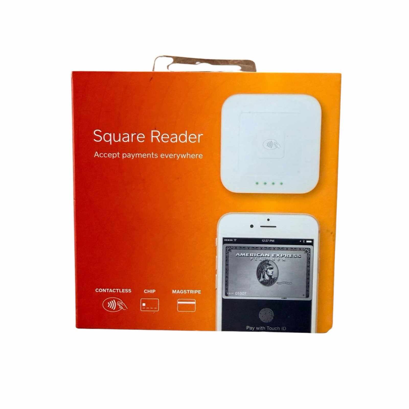 Square Credit Card Reader for Contactless and Chip Machine A-SKU-0113 – Sealed
