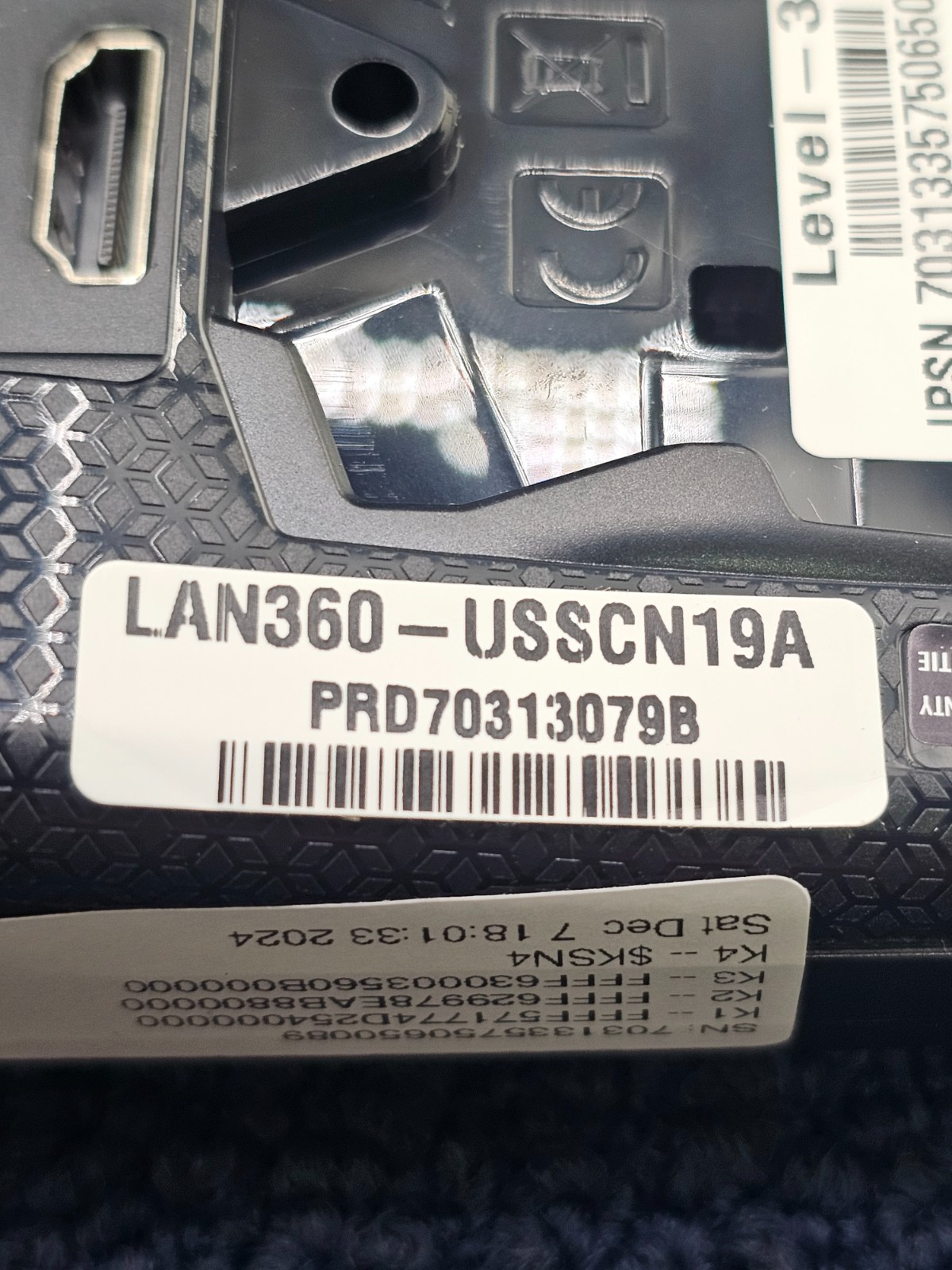 Ingenico LAN360-USSCN19A Lane 3600 Credit Card Reader – Payment Terminal Only