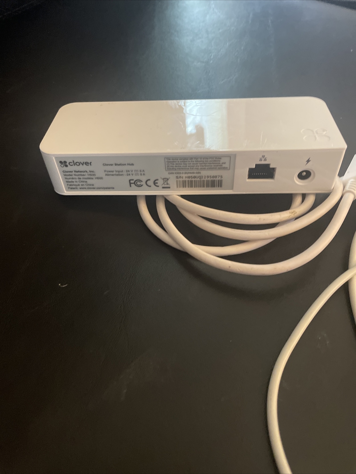 Clover H500 Clover Station Hub and Clover FSP120-AABN3 Power Supply Used