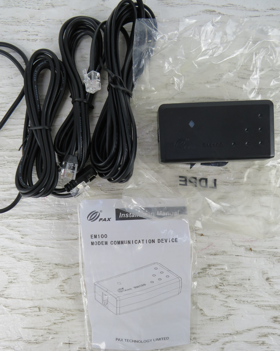 PAX EM100 COMMUNICATION DEVICE External Modem CDMA/WIFI Dial Dongle