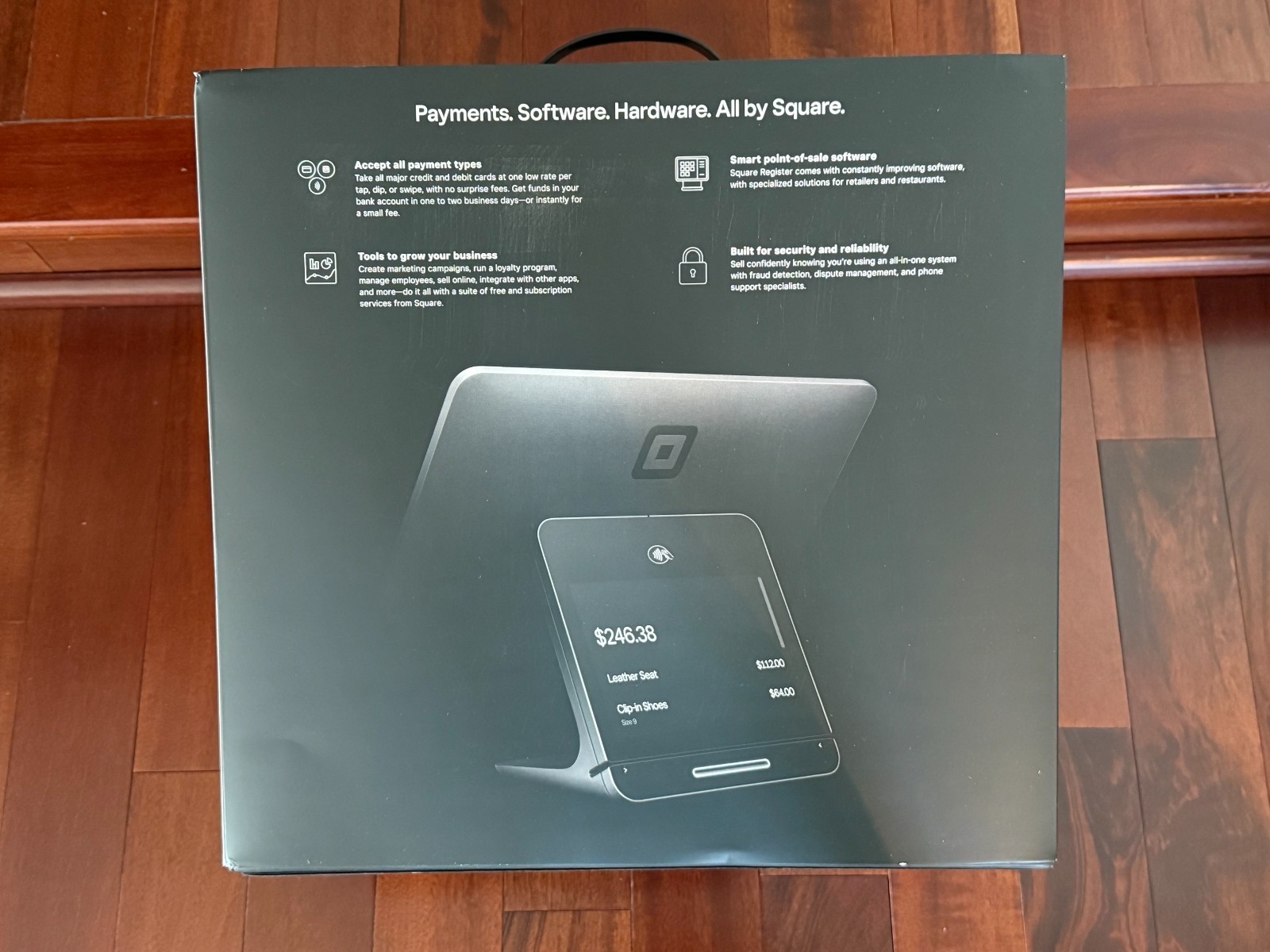 Square POS Point of Sale Register Black A-SKU-0665 (Brand New – Sealed)