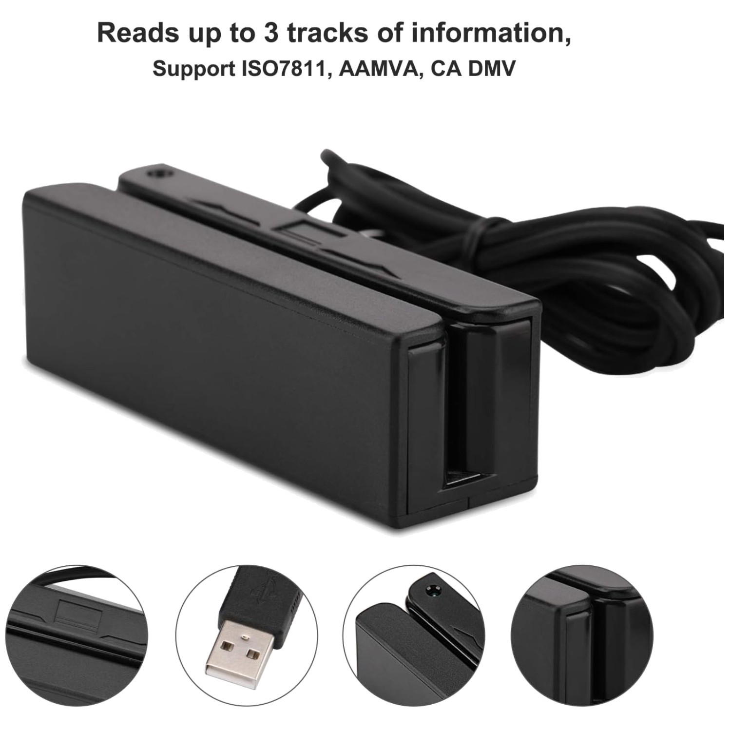 Mini USB Magnetic Credit Card Reader