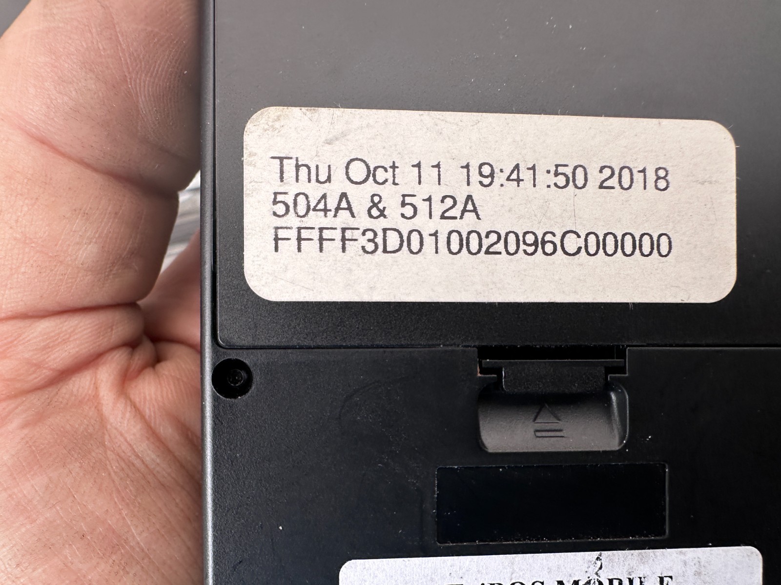 Ingenico iSMP4, IMP627-11P3554C