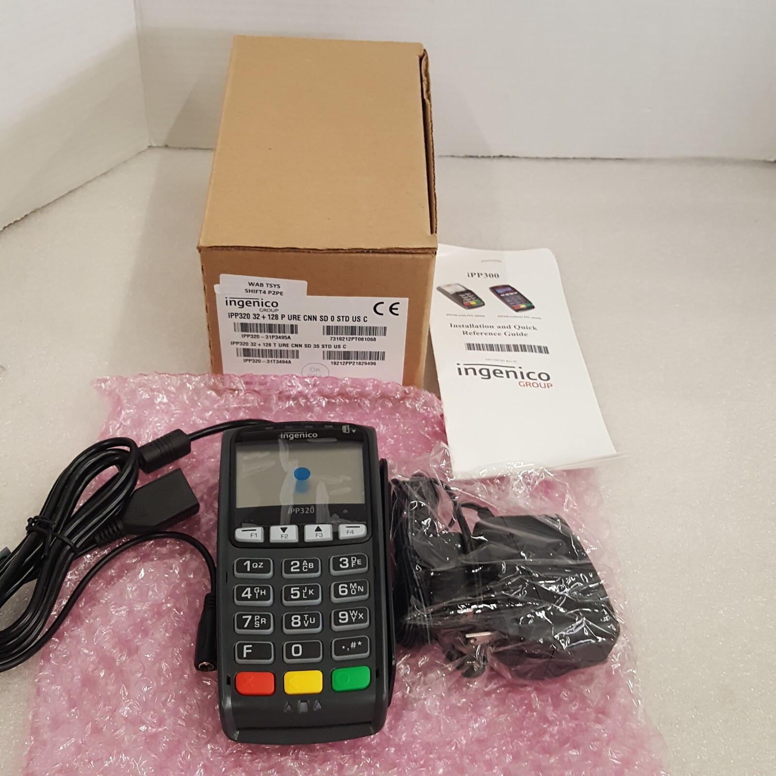 *New/Open Box* Ingenico IPP320 Payment Credit Card Terminal w/ Cord