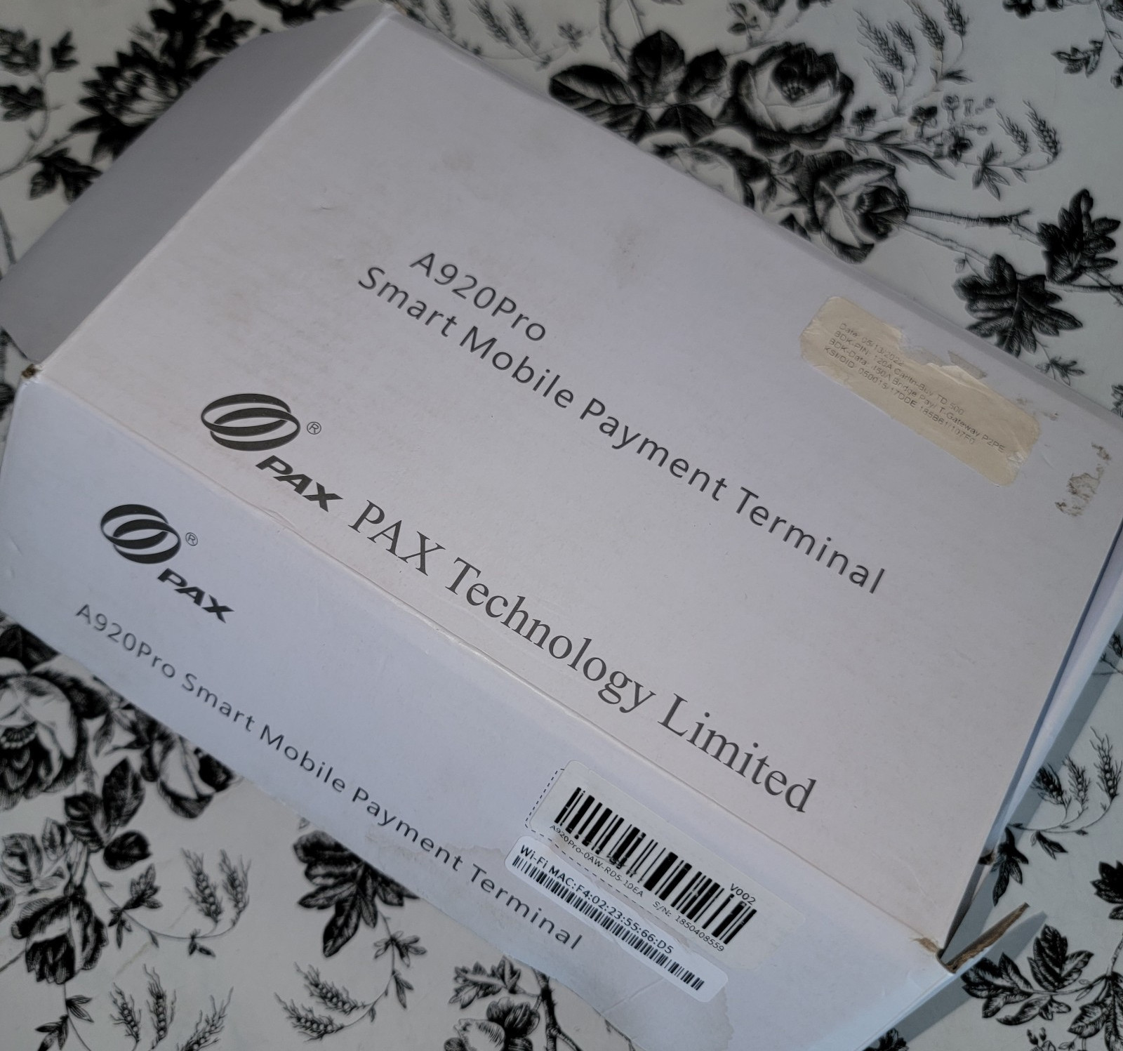 PAX A920Pro Wireless Android Credit Card Terminal