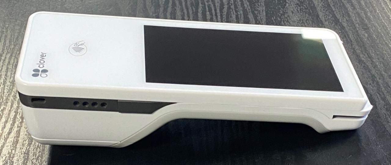 CLOVER FLEX (C401LTE)TOUCHSCREEN CREDIT CARD TERMINAL-NOT WORKING FOR PARTS ONLY