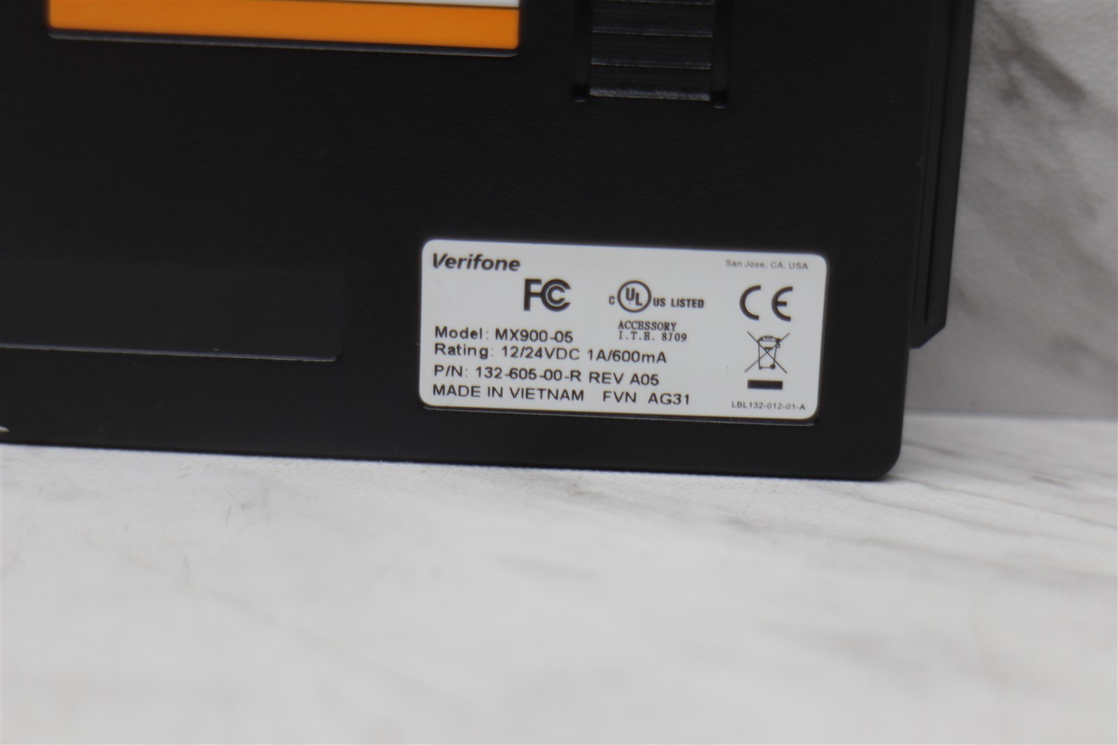 8 LOT – NEW VERIFONE MX900-05 ACCESSORY, AUDO, BERG ONLY w/ TAILGATE