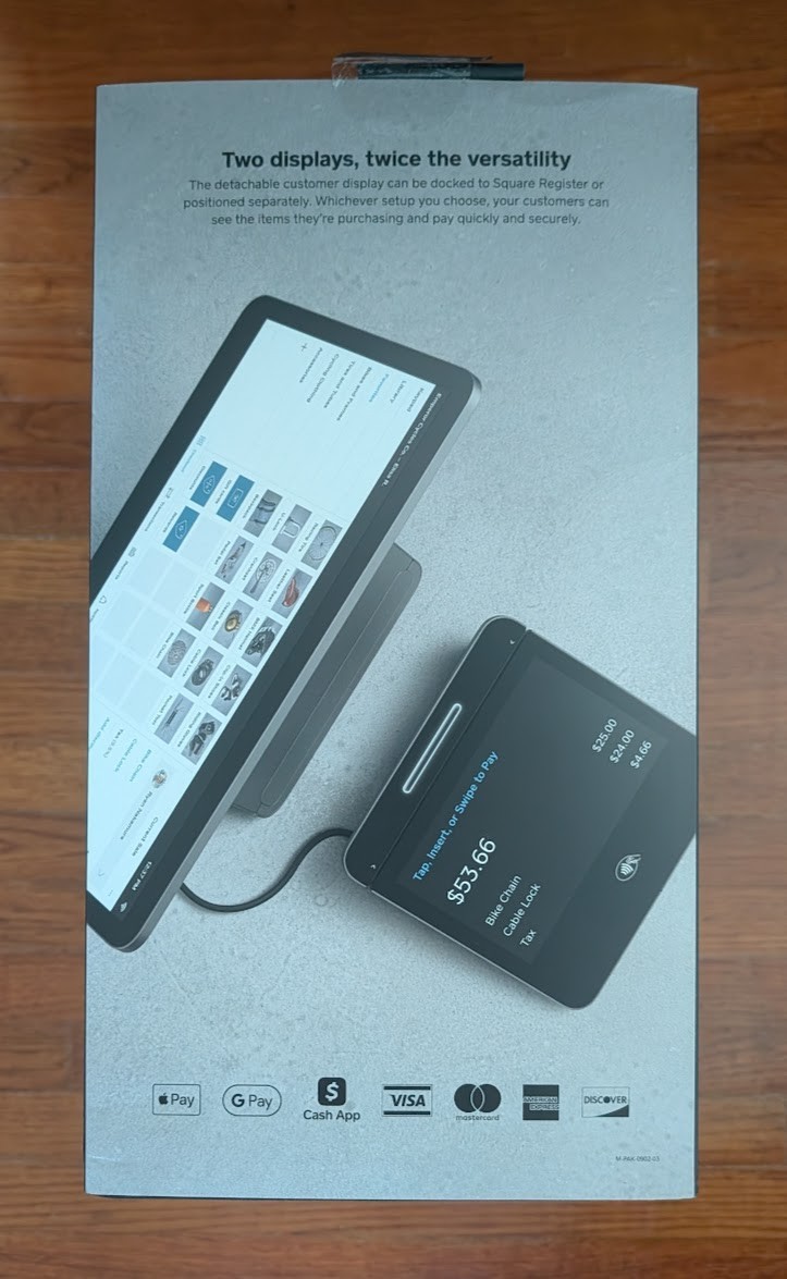 Square Register POS System – A-SKU-0665-A1