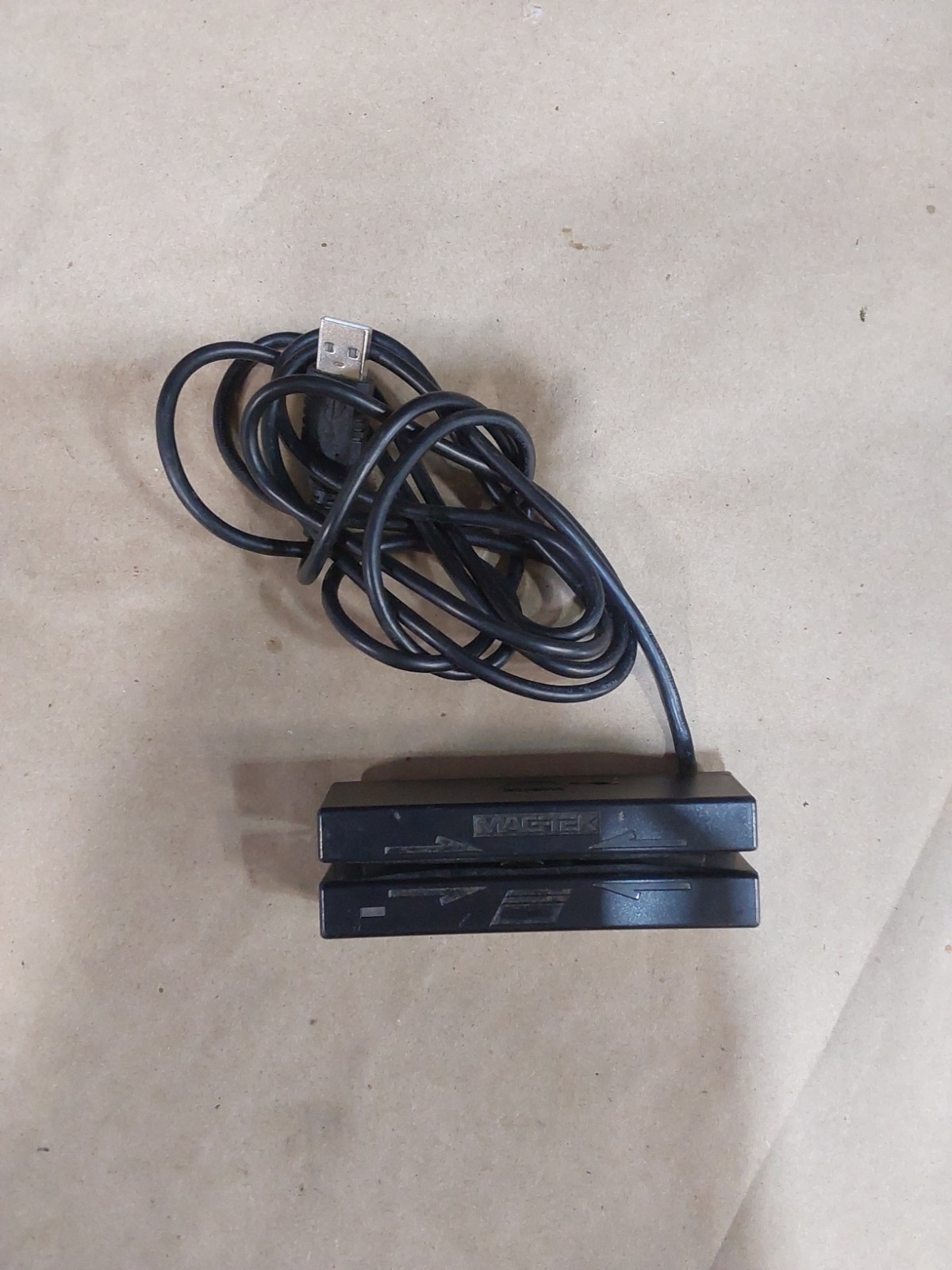MagTek 21040145 Magnetic Stripe Card Reader with USB Cable