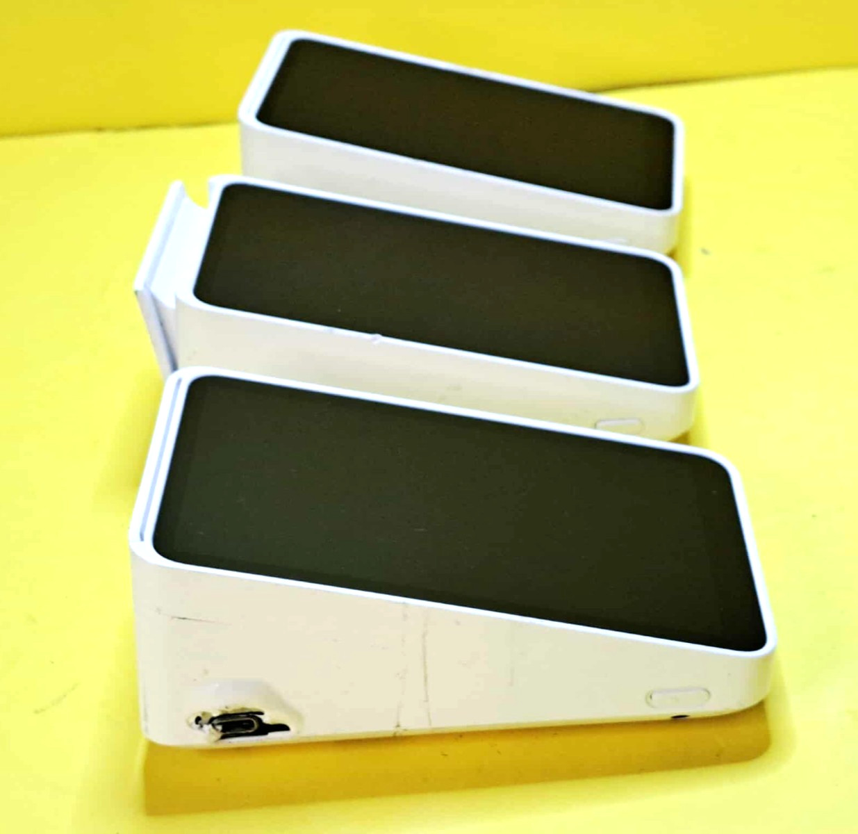 ⚡LOT OF 3x DAMAGED⚡SQUARE TERMINAL SPD2-01-A POS WIRELESS CREDIT CARD ALL-IN-ONE