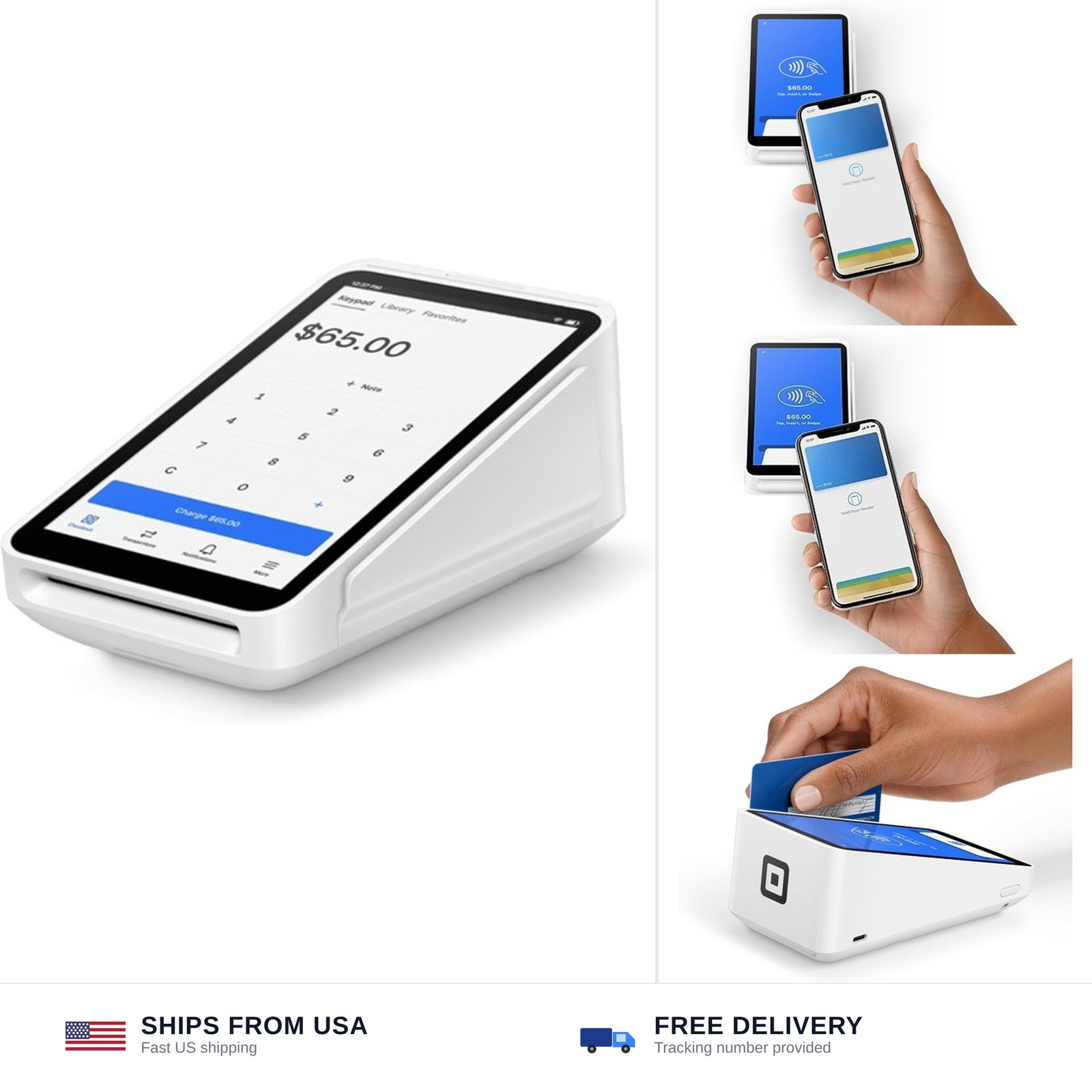 Square Terminal – Credit Card Machine to Accept All Payments | Mobile POS