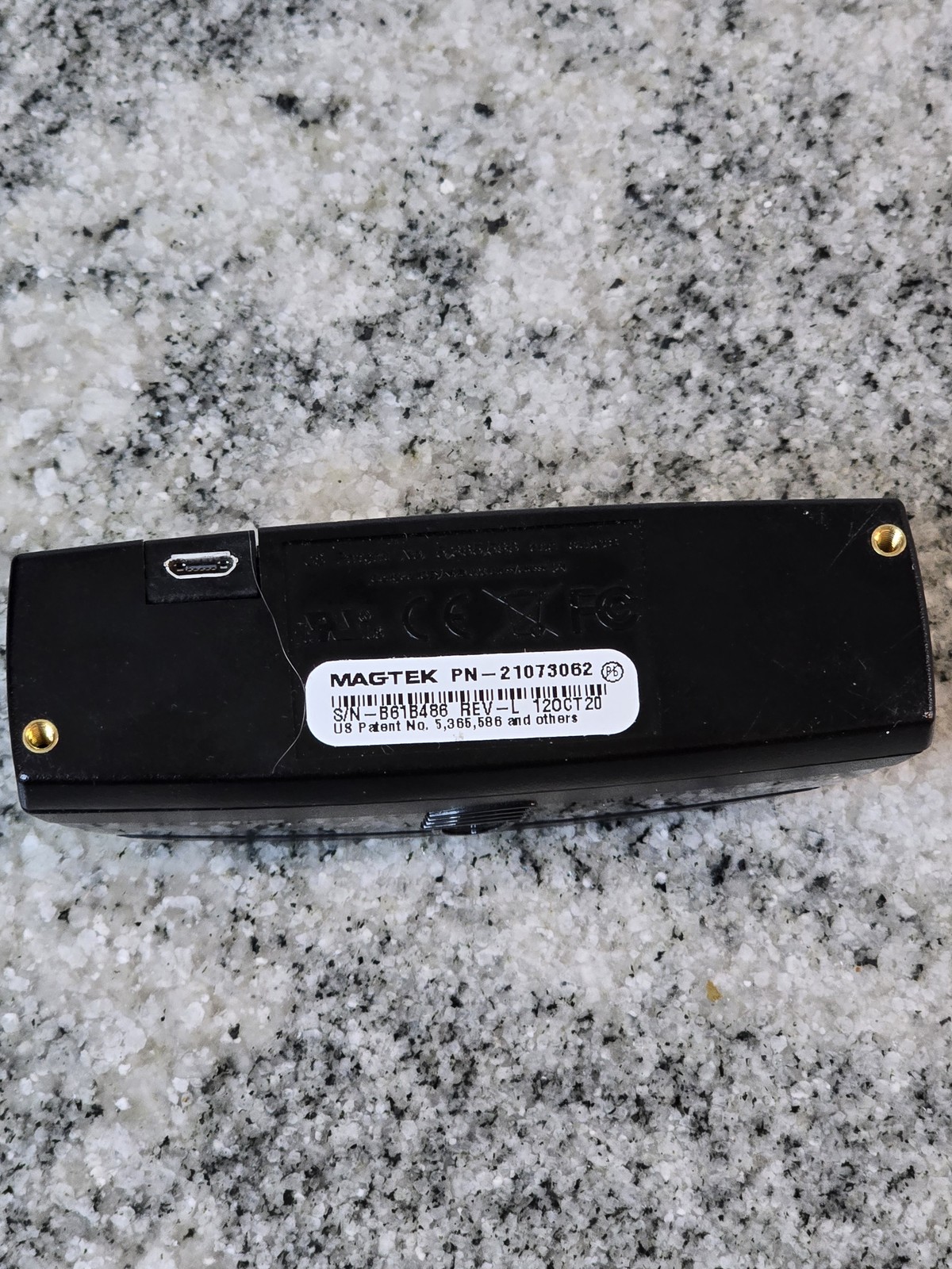 MagTek 21073062 USB Magnetic Card Reader Swiper Stripe Credit Gift Card Valutec