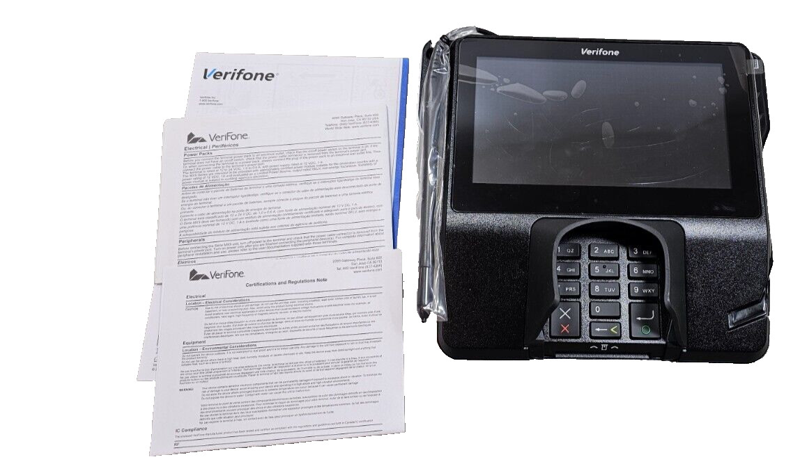 Verifone MX925 Credit Card Pinpad Terminal PCI4.0 Aloha EMV FirstData Encryption
