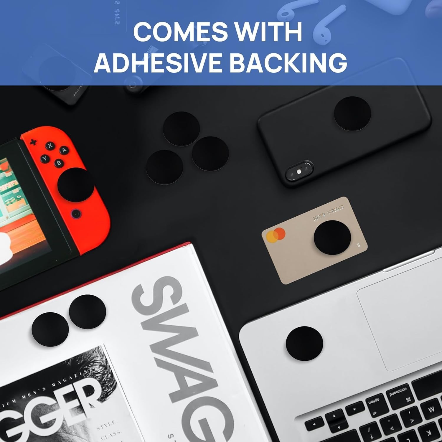 Versatile 20 Pcs NFC Stickers – 25mm Round Tags Compatible with All NFC Phones