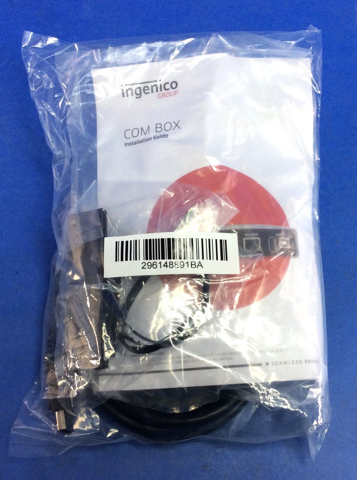 Ingenico COM BOX Kit for Lane 5000 7000 POS Ethernet Interface Module – NEW