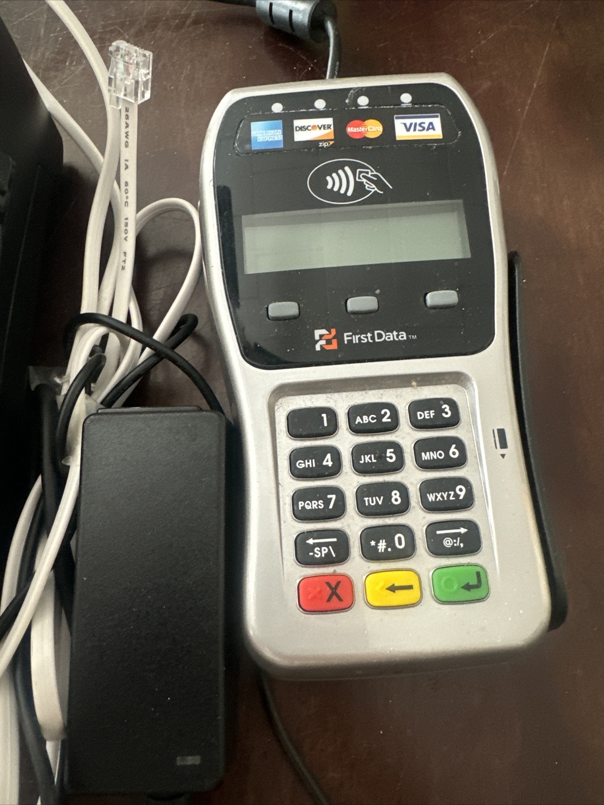 First Data FD130 Duo and FD-35 PIN Pad Credit Debit Card POS Terminal