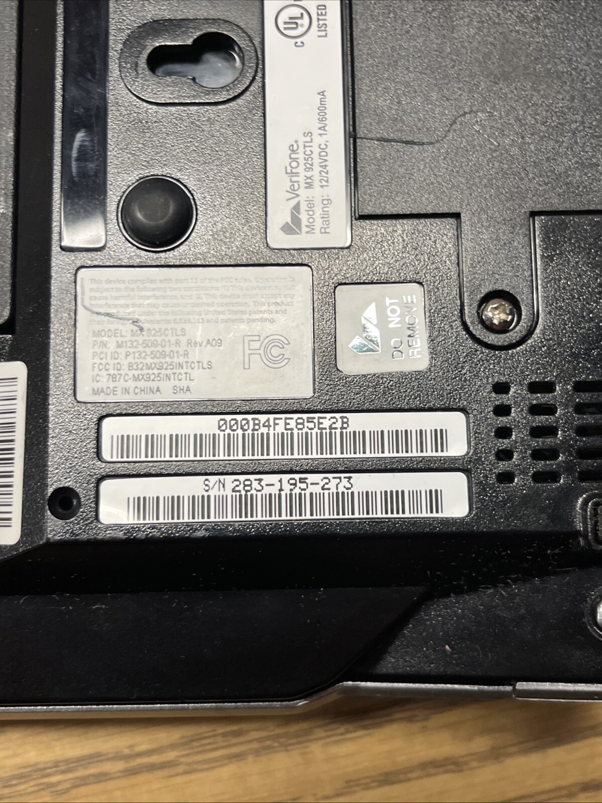 Verifone MX925 Credit Card Payment Terminal