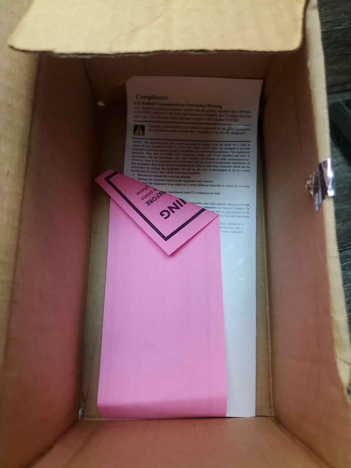 Ingenico IPP350 Credit Card Terminal Open Box