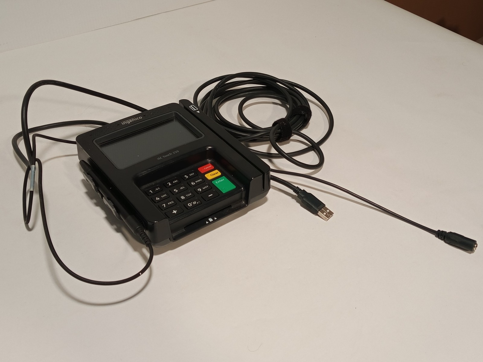 Lot of 2 Ingenico iSC Touch 250 Payment Terminal POS Credit Card Reader Black